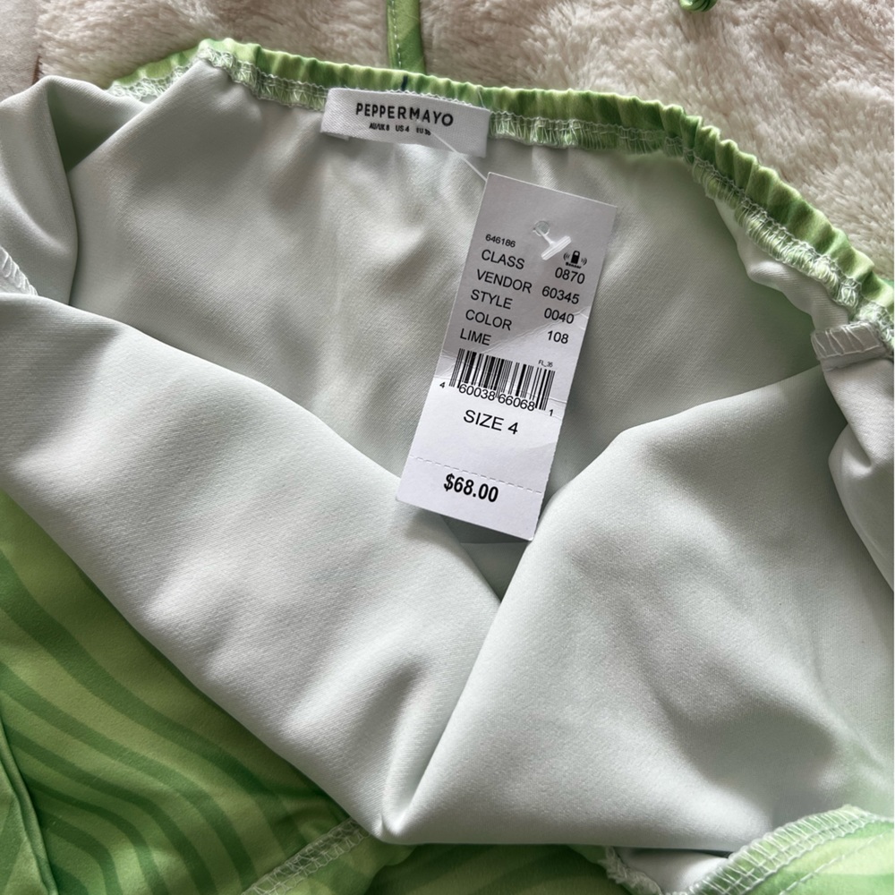 Peppermayo green mini dress